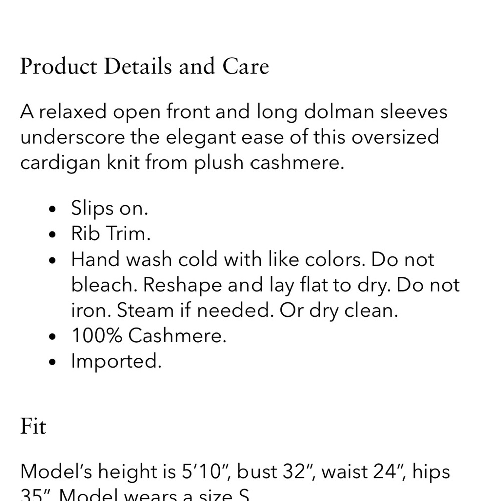 Vince. 100% Cashmere Open-Front Cardigan - Picture 6 of 11
